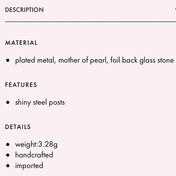 Kate Spade • Disco Pansy Earrings - Picture 6 of 10